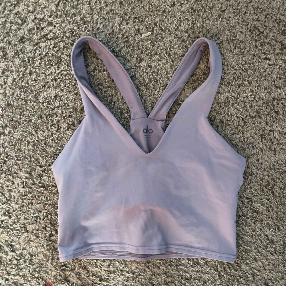 ALO Yoga Lavender Tank Top